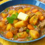 Plate of Ugandan matoke