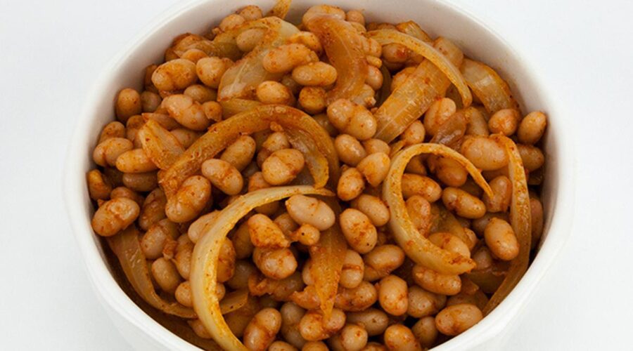 Burundian bean stew simmered with tomatoes, onions, and gentle spices