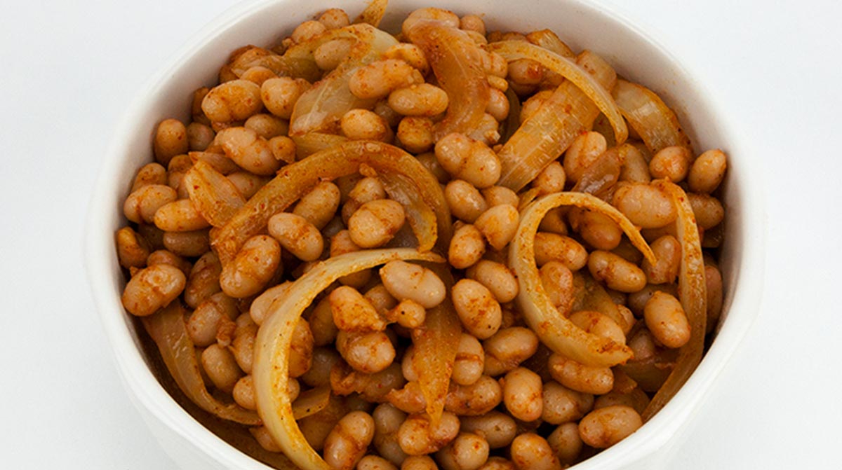 Burundian bean stew simmered with tomatoes, onions, and gentle spices