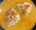 A bowl of Equatorial Guinea Pepesup (Fish Soup)